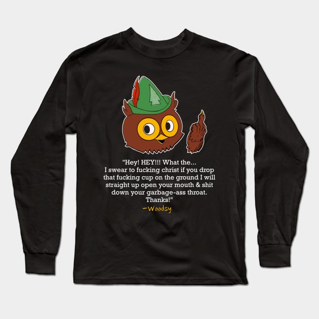 Woodsy Long Sleeve T-Shirt by darklordpug